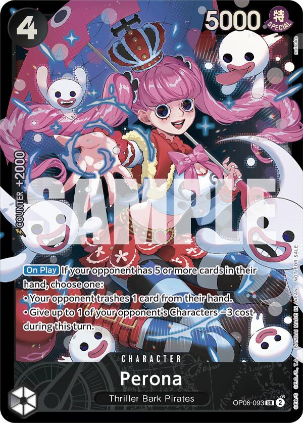 Perona (Store Treasure Cup 2024) (OP06-093) - [One Piece Promotion Cards] Foil - Trinity Hobby
