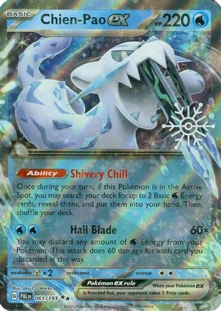 Chien-Pao ex (Holiday Calendar) - (061/193) Holofoil [Miscellaneous Cards & Products]