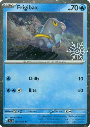 Frigibax (Holiday Calendar) - (058/193) Holofoil [Miscellaneous Cards & Products]