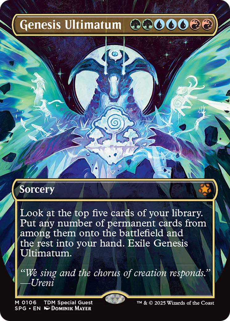 Genesis Ultimatum (Borderless) (SPG-106) - [Special Guests] Foil