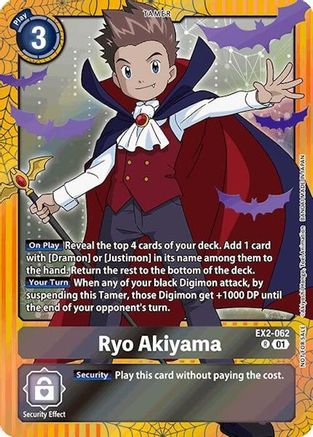 Ryo Akiyama [EX2-062] (Halloween Event 2024) [Digital Hazard] - Trinity Hobby