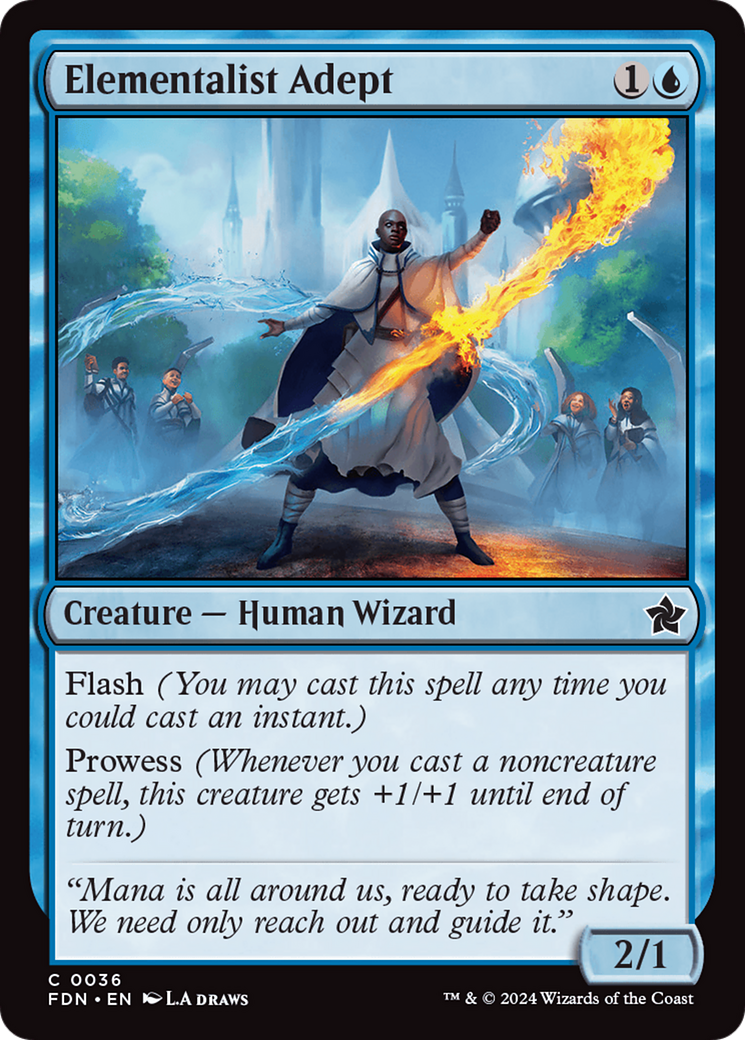 Elementalist Adept [Foundations] - Trinity Hobby