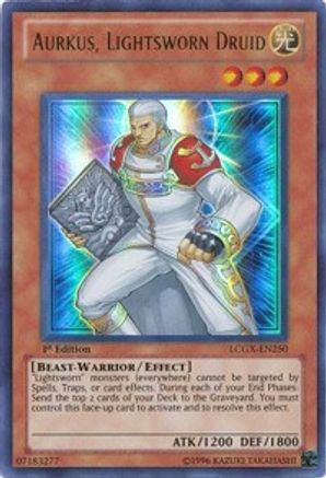 Aurkus, Lightsworn Druid [LCGX-EN250] Ultra Rare - Trinity Hobby