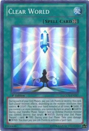 Clear World [LCGX-EN217] Super Rare - Trinity Hobby