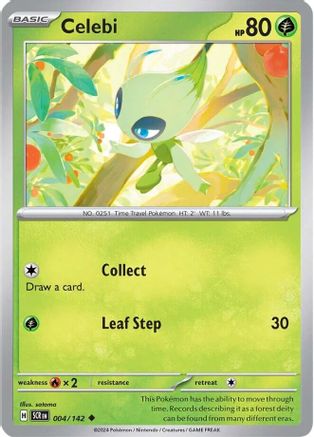 Celebi (004/142) [Scarlet & Violet: Stellar Crown] - Trinity Hobby