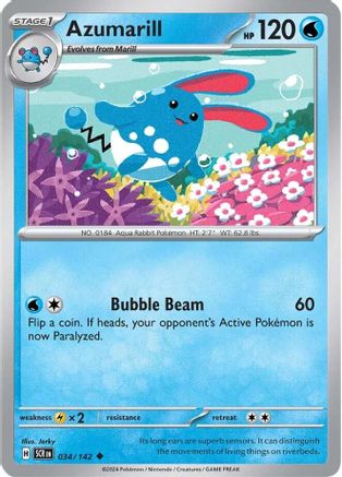 Azumarill (034/142) [Scarlet & Violet: Stellar Crown] - Trinity Hobby