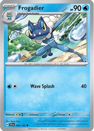 Frogadier (040/142) [Scarlet & Violet: Stellar Crown] - Trinity Hobby