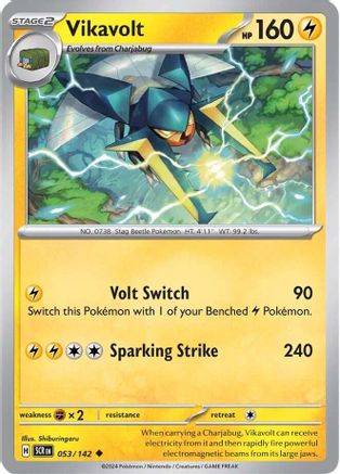 Vikavolt (053/142) [Scarlet & Violet: Stellar Crown] - Trinity Hobby