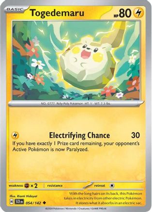 Togedemaru (054/142) [Scarlet & Violet: Stellar Crown] - Trinity Hobby