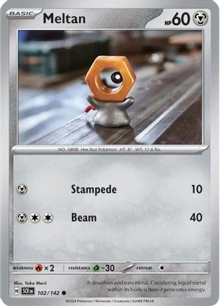 Meltan (102/142) [Scarlet & Violet: Stellar Crown] - Trinity Hobby