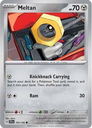 Meltan (103/142) [Scarlet & Violet: Stellar Crown] - Trinity Hobby