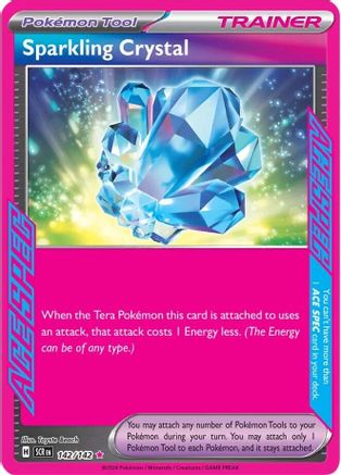 Sparkling Crystal (142/142) [Scarlet & Violet: Stellar Crown] - Trinity Hobby