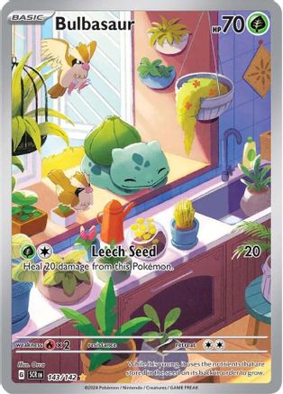 Bulbasaur (143/142) [Scarlet & Violet: Stellar Crown] - Trinity Hobby