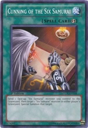 Cunning of the Six Samurai [LCGX-EN256] Common - Trinity Hobby