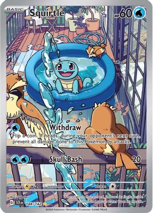Squirtle (148/142) [Scarlet & Violet: Stellar Crown] - Trinity Hobby