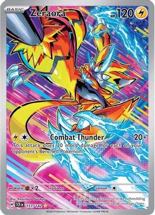 Zeraora (151/142) [Scarlet & Violet: Stellar Crown] - Trinity Hobby