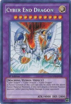 Cyber End Dragon [LCGX-EN181] Secret Rare - Trinity Hobby