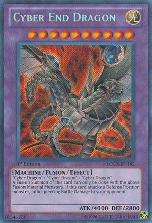 Cyber End Dragon (Alternate Art) [LCGX-EN182] Secret Rare - Trinity Hobby