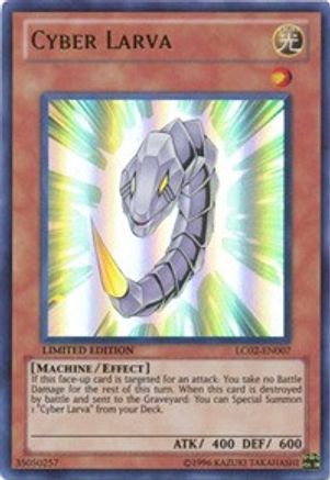 Cyber Larva [LC02-EN007] Ultra Rare - Trinity Hobby