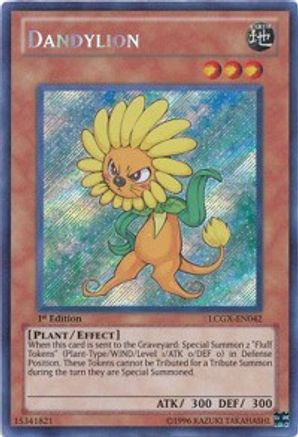 Dandylion [LCGX-EN042] Secret Rare - Trinity Hobby