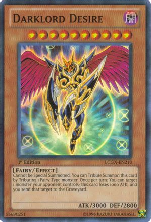Darklord Desire [LCGX-EN210] Super Rare - Trinity Hobby