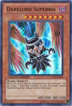 Darklord Superbia [LC02-EN005] Ultra Rare - Trinity Hobby