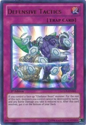 Defensive Tactics [LCGX-EN265] Ultra Rare - Trinity Hobby