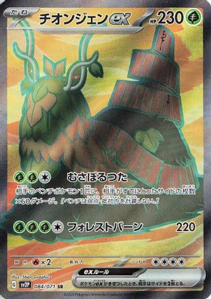 Wo-Chien ex - 084/071 (Japanese)  084/071 - [SV2P Snow Hazard]