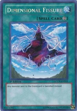 Dimensional Fissure [LCGX-EN215] Secret Rare - Trinity Hobby