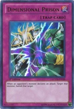 Dimensional Prison [LCGX-EN220] Ultra Rare - Trinity Hobby