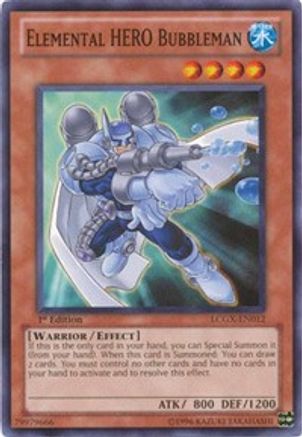 Elemental HERO Bubbleman [LCGX-EN012] Common - Trinity Hobby
