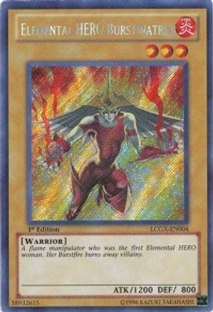 Elemental HERO Burstinatrix [LCGX-EN004] Secret Rare - Trinity Hobby