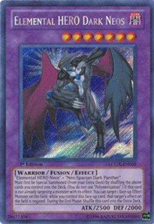 Elemental HERO Dark Neos [LCGX-EN059] Secret Rare - Trinity Hobby