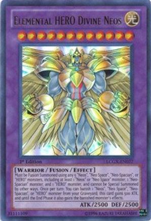 Elemental HERO Divine Neos [LCGX-EN077] Ultra Rare - Trinity Hobby