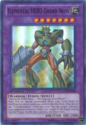 Elemental HERO Grand Neos [LCGX-EN060] Super Rare - Trinity Hobby