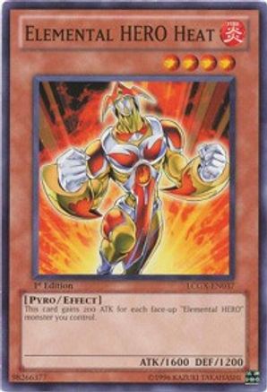 Elemental HERO Heat [LCGX-EN037] Common - Trinity Hobby