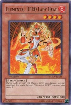 Elemental HERO Lady Heat [LCGX-EN038] Common - Trinity Hobby