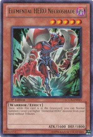 Elemental HERO Necroshade [LCGX-EN015] Rare - Trinity Hobby