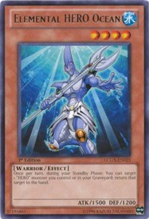 Elemental HERO Ocean [LCGX-EN025] Rare - Trinity Hobby