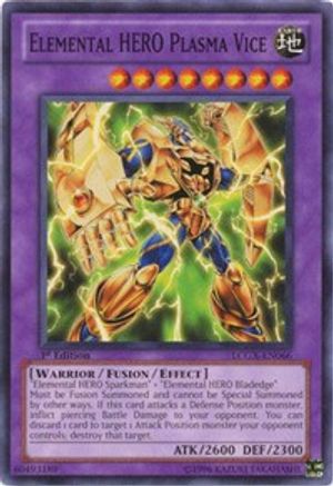 Elemental HERO Plasma Vice [LCGX-EN066] Common - Trinity Hobby