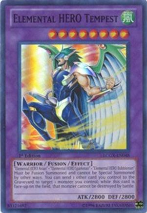 Elemental HERO Tempest [LCGX-EN048] Super Rare - Trinity Hobby