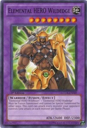 Elemental HERO Wildedge [LCGX-EN049] Common - Trinity Hobby