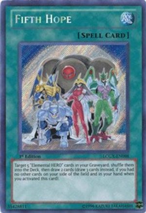 Fifth Hope [LCGX-EN098] Secret Rare - Trinity Hobby