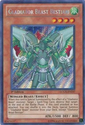 Gladiator Beast Bestiari [LCGX-EN237] Secret Rare - Trinity Hobby
