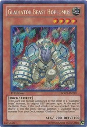 Gladiator Beast Hoplomus [LCGX-EN239] Secret Rare - Trinity Hobby