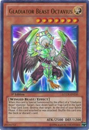 Gladiator Beast Octavius [LCGX-EN235] Ultra Rare - Trinity Hobby