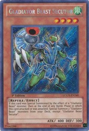 Gladiator Beast Secutor [LCGX-EN240] Secret Rare - Trinity Hobby