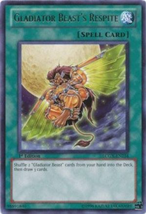 Gladiator Beast's Respite [LCGX-EN254] Rare - Trinity Hobby