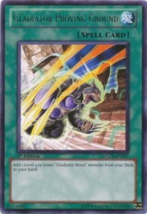 Gladiator Proving Ground [LCGX-EN257] Rare - Trinity Hobby