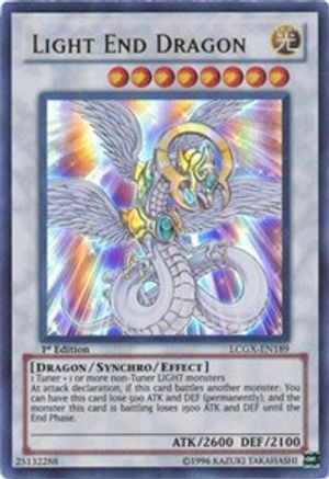 Light End Dragon [LCGX-EN189] Ultra Rare - Trinity Hobby